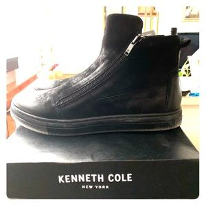 Kenneth Cole suede Colvin boots 8.5 New